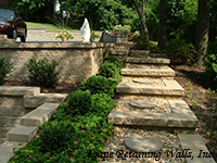 Taupe Rockwood Steps